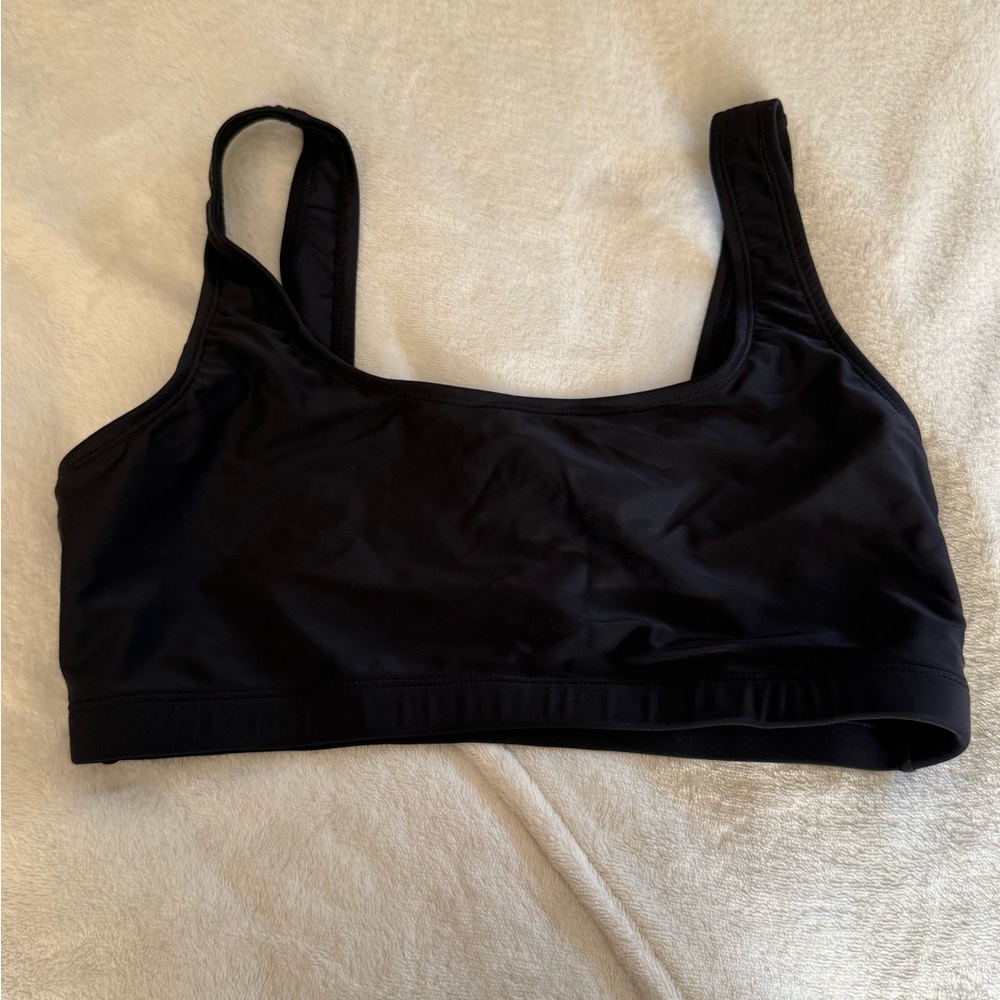 Black swimsuit top